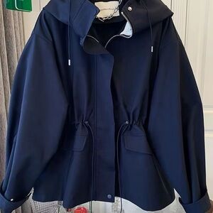 Navy Black Women's Jacket
